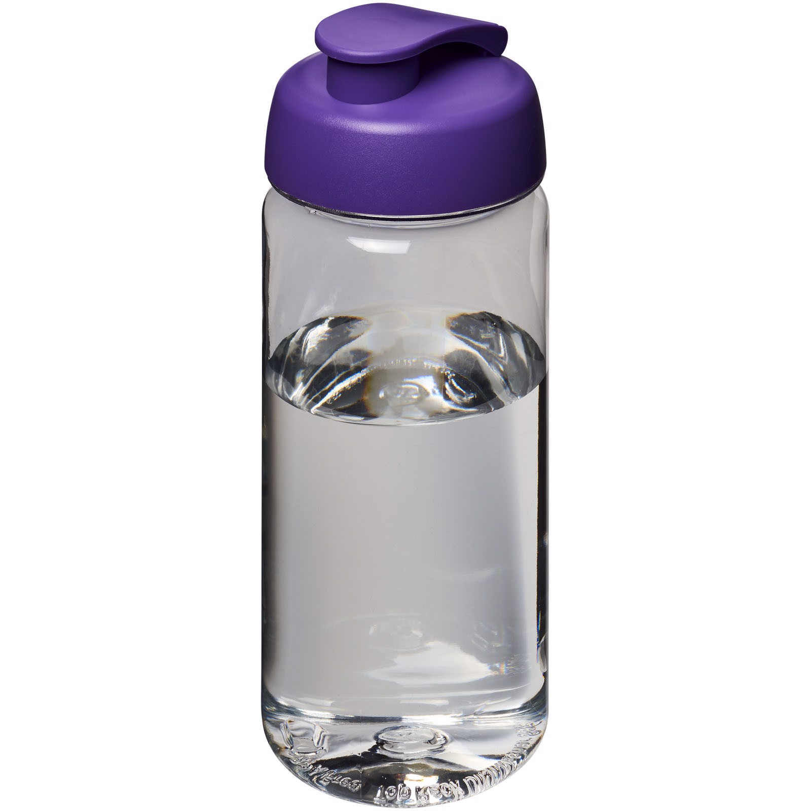 Sportovní láhev s vyklápěcím víčkem Octave Tritan™ 600 ml - Průhledná / Purpurová