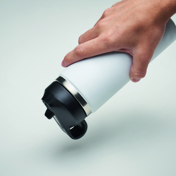 Garrafa de parede dupla 500 ml Ivalo - Branco