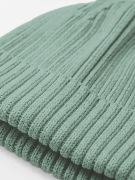 Organic Cotton Kids Beanie - Biscuit