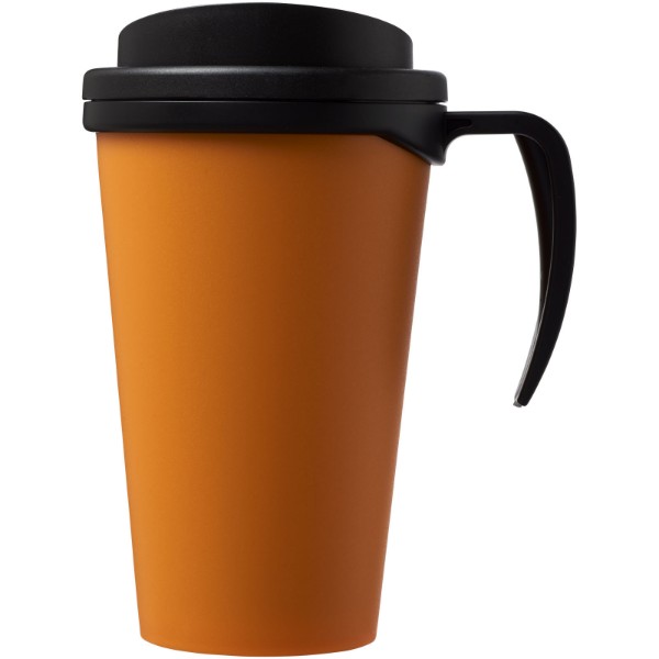 Tazza termica Americano® grande da 350 ml - Arancione / Nero