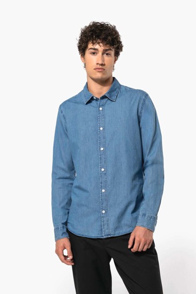 Men’S Denim Shirt - S