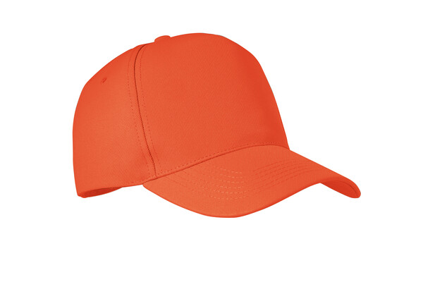 PET 5 πάνελ καπέλο μπέιζμπολ Senga - Orange