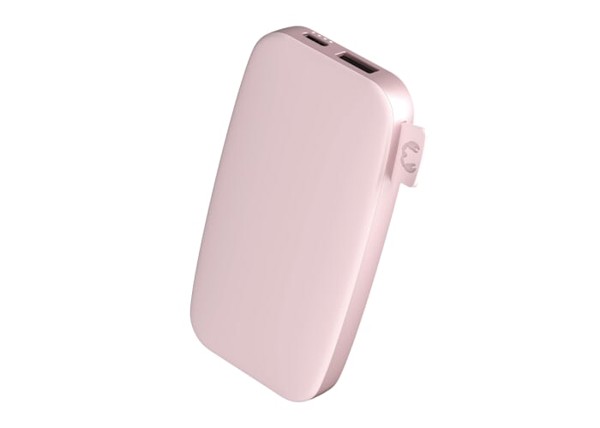 Fresh 'n Rebel powerbank USB-C 6000mAh - Pastelno roza