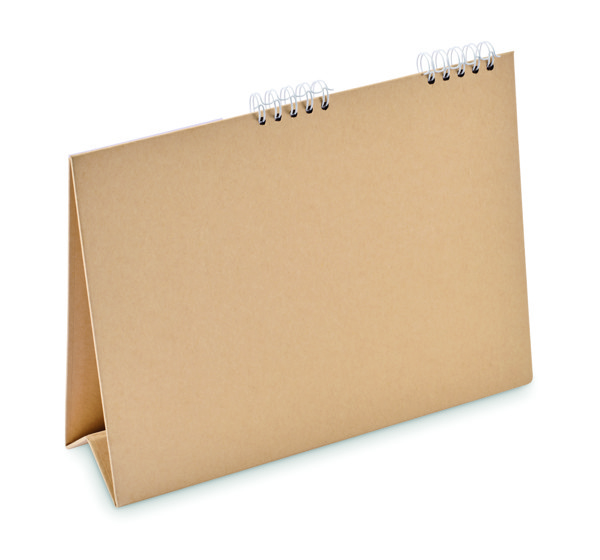 Desk calendar with memo pad Calendoo