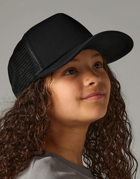 Cappellino Junior Vintage Snapback Trucker - Sky Blue / White / ONE SIZE