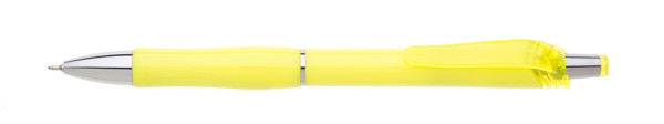 Flori Plastic Semigel Pen - Yellow