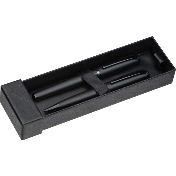 Mark Twain writing set ELKE - Black