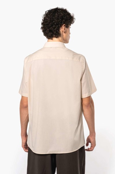 Ace - Short-Sleeved Shirt - Marl Storm Grey / XS