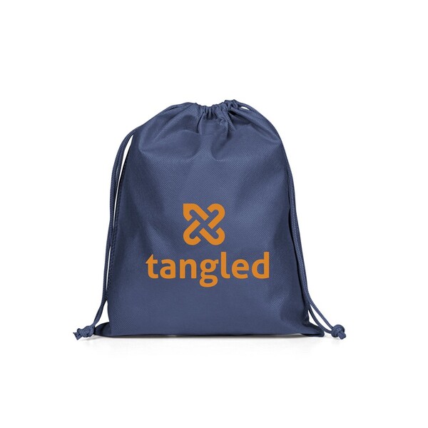 GIFT BAG M. Střední dárková taška z netkané textilie (60 g/m²) - Modrá
