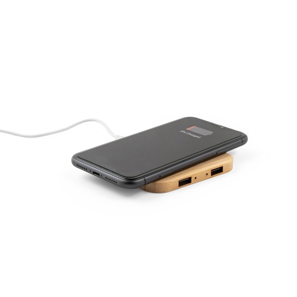 PS - DALTON. Bamboo wireless charger