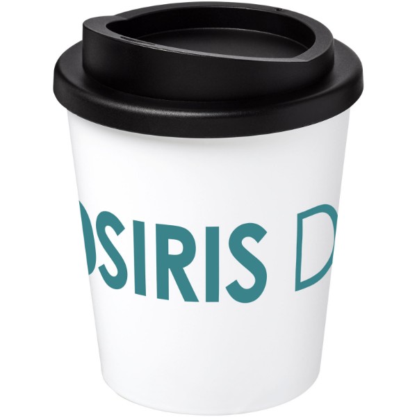 Copo térmico de 250 ml Americano® Espresso - Branco / Preto Liso