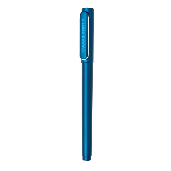 Stylo X6 à capuchon avec encre ultra glissante - Bleu