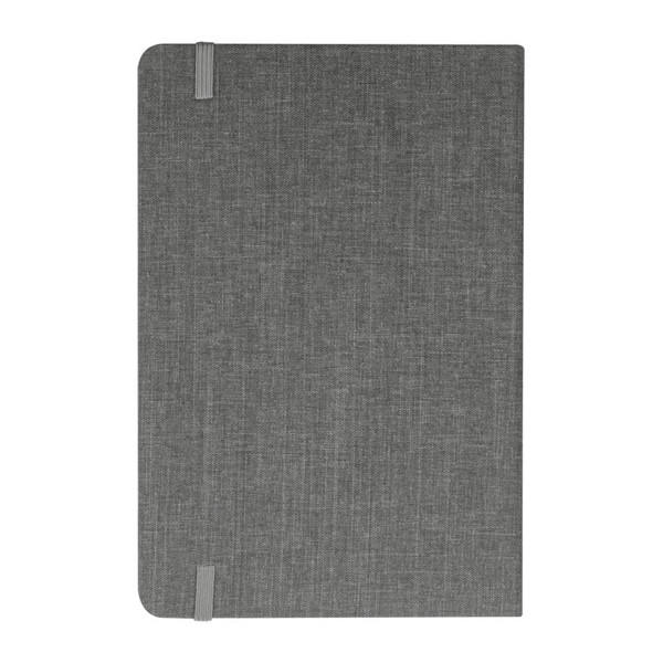 Lined A5 RPET Notebook Algiers - Grey