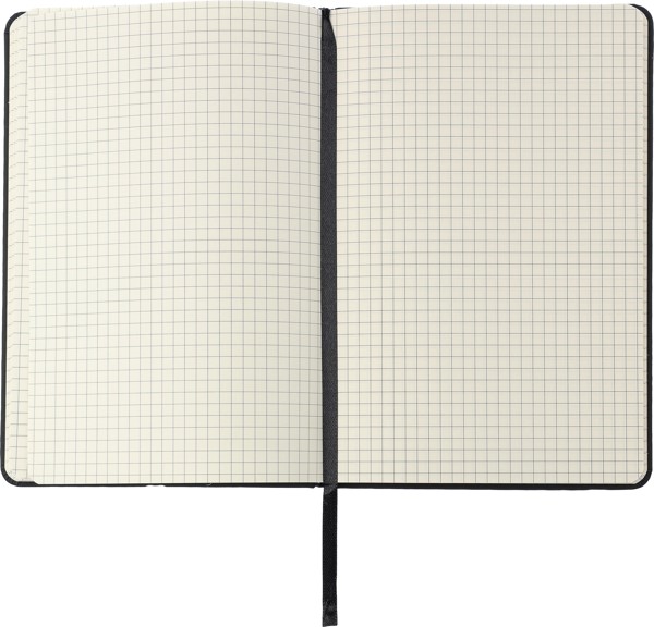 Notitieboek Bradley | Gerecycled PU | A5 | Geruit - wit
