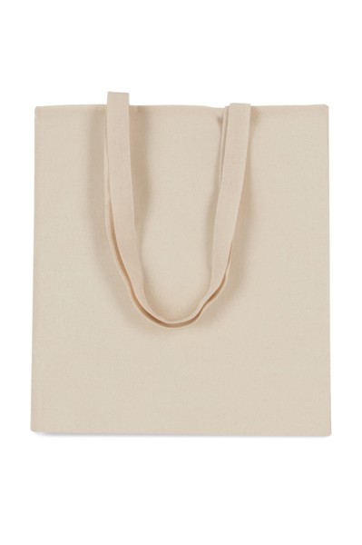 Tote Bag With Long Handle - White