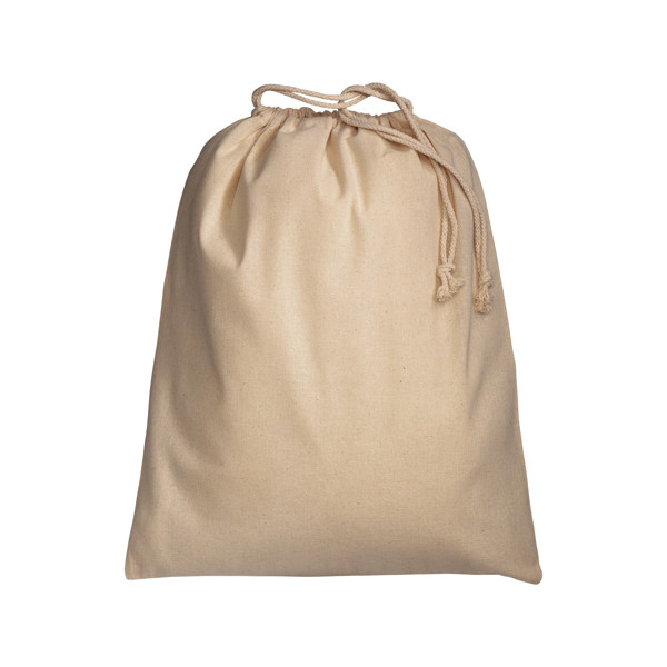 120 G/M2 Cotton Drawstring Bag, 40 X 50 Cm