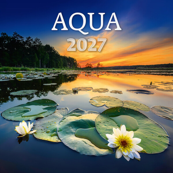 Nástěnný kalendář Aqua 2027