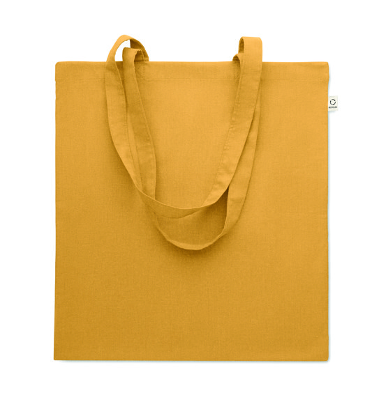 Recycled cotton shopping bag Viveka Colour - Ochre
