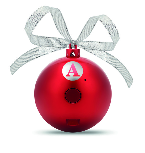 Speaker Christmas ball Jingle Ball - Red
