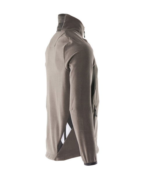 Fleece Jacket - MASCOT® - Dark Anthracite / Black / 3XL