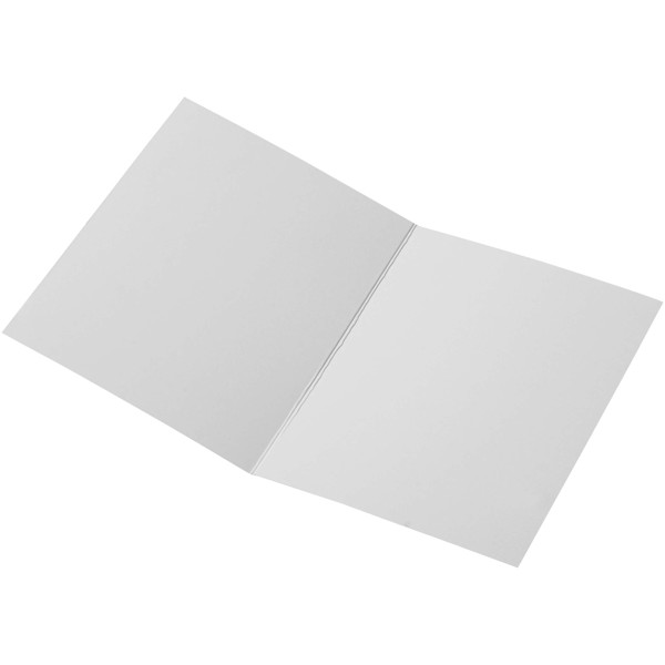 Herald A6 greeting card - White