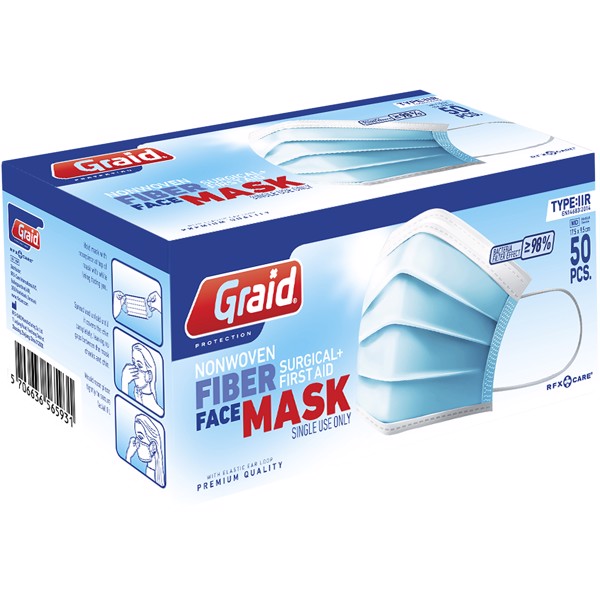 Moore type IIR face mask