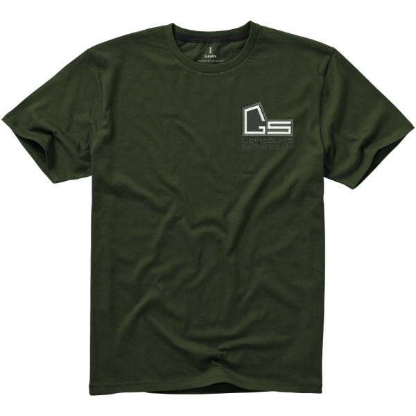 T-shirt manches courtes homme Nanaimo - Vert militaire / XL