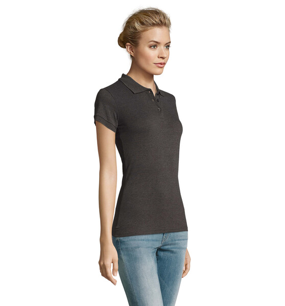 PERFECT POLO SENHORA 180g Perfect Women - Antracite MatizadoM
