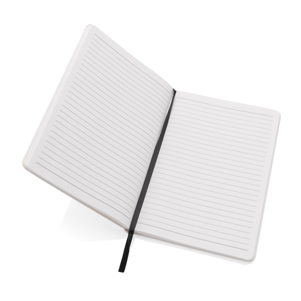 Craftstone A5 recycled kraft and stonepaper notebook - White