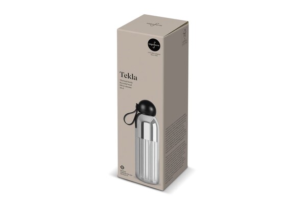Sagaform Tekla steel bottle chrome (recycled) 500 ml