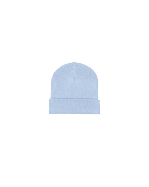 Rib Beanie - Blue Soul