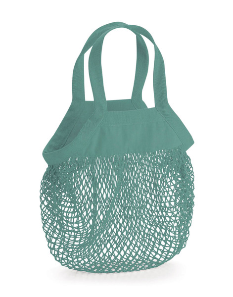 Organic Cotton Mini Mesh Grocery Bag - Natural / ONE SIZE