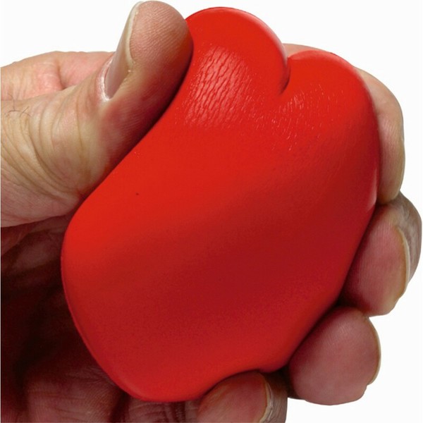 Anti stress "heart" - red