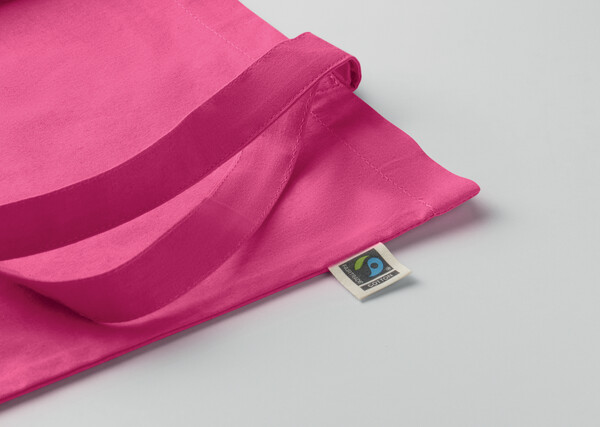 Sac shopping Fairtrade 180gr Osole+ Colour - Fuchsia