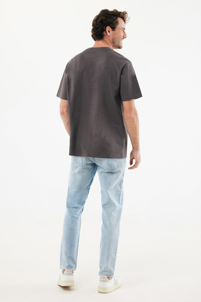 IQONIQ Nikko heavyweight recycled cotton t-shirt - Anthracite / XXL