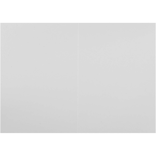 Herald A5 greeting card - White