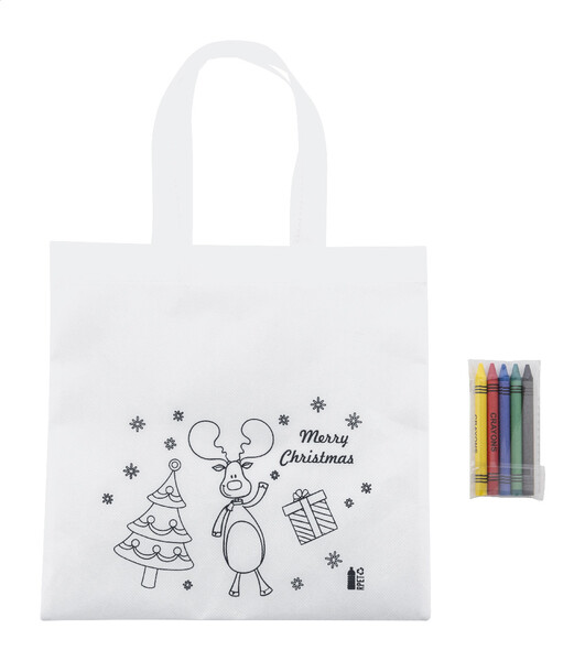 Colouring Christmas Bag Julfar Shop