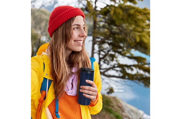 Mug Isotherme étanche 350ml - Bleu foncé