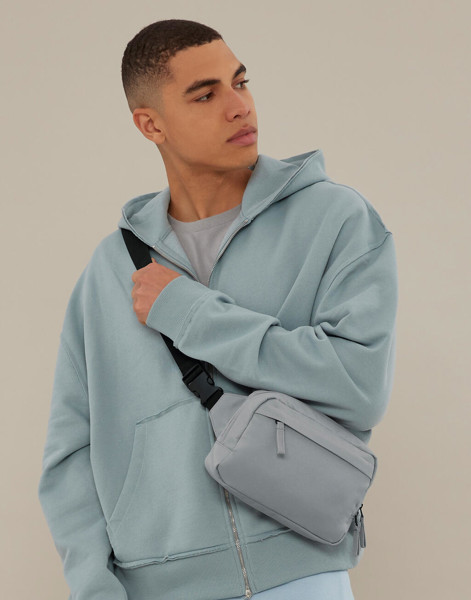 Premium Recycled Cross Body Bag - Natural Stone / ONE SIZE