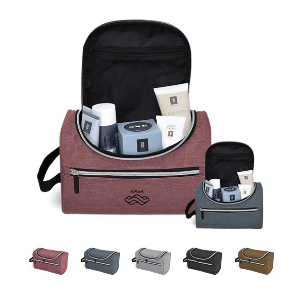 TROUSSE DE TOILETTE - Gris chine
