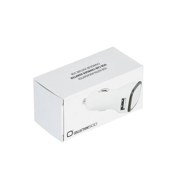 USB car charger adapter COLLECTION 500 - yellow