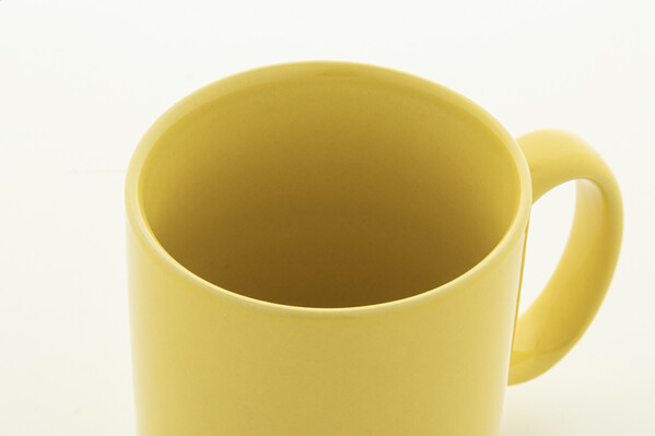 Coloured Ceramic Mug Kolomu - Yellow