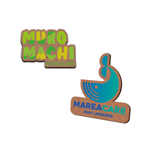 MAGNET SUR-MESURE MDF EP 3 mm AVEC AIMANT NÉODYME AU DOS (40cm2maxi) - Echantillon