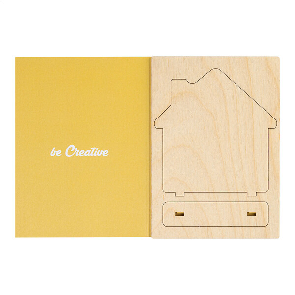 Custom Puzzle Postcard SendCraft, Car - White