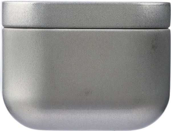 Vela de metal Laurie - prata