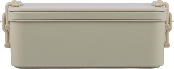 PP two-layer lunchbox Siena - zwart