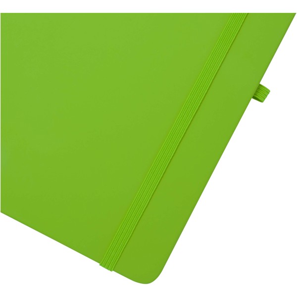 Blocco note formato A5 con copertina rigida Spectrum Plus - Verde lime