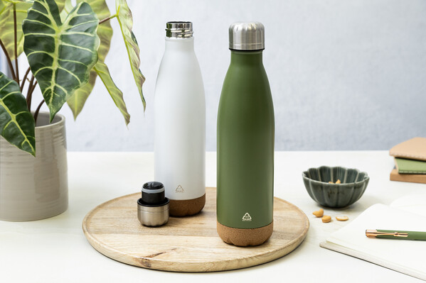Insulated Bottle Recouver - White
