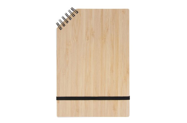 Cahier à reliure d'angle en bambou A5