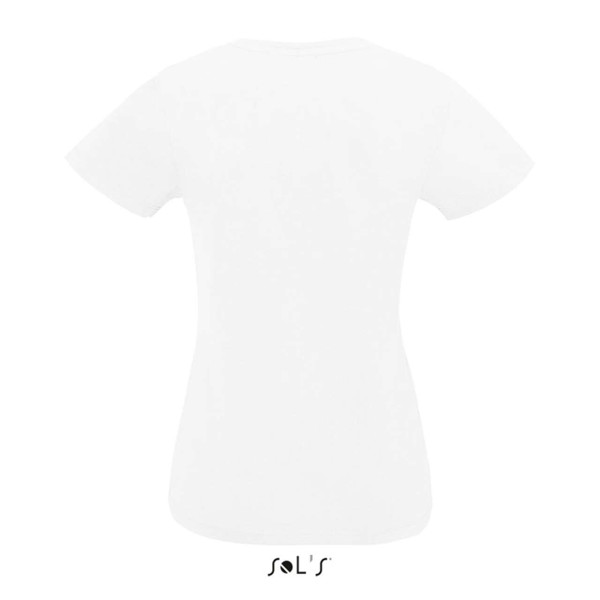 Sol's Imperial V Women - V-Neck T-Shirt - White / 2XL